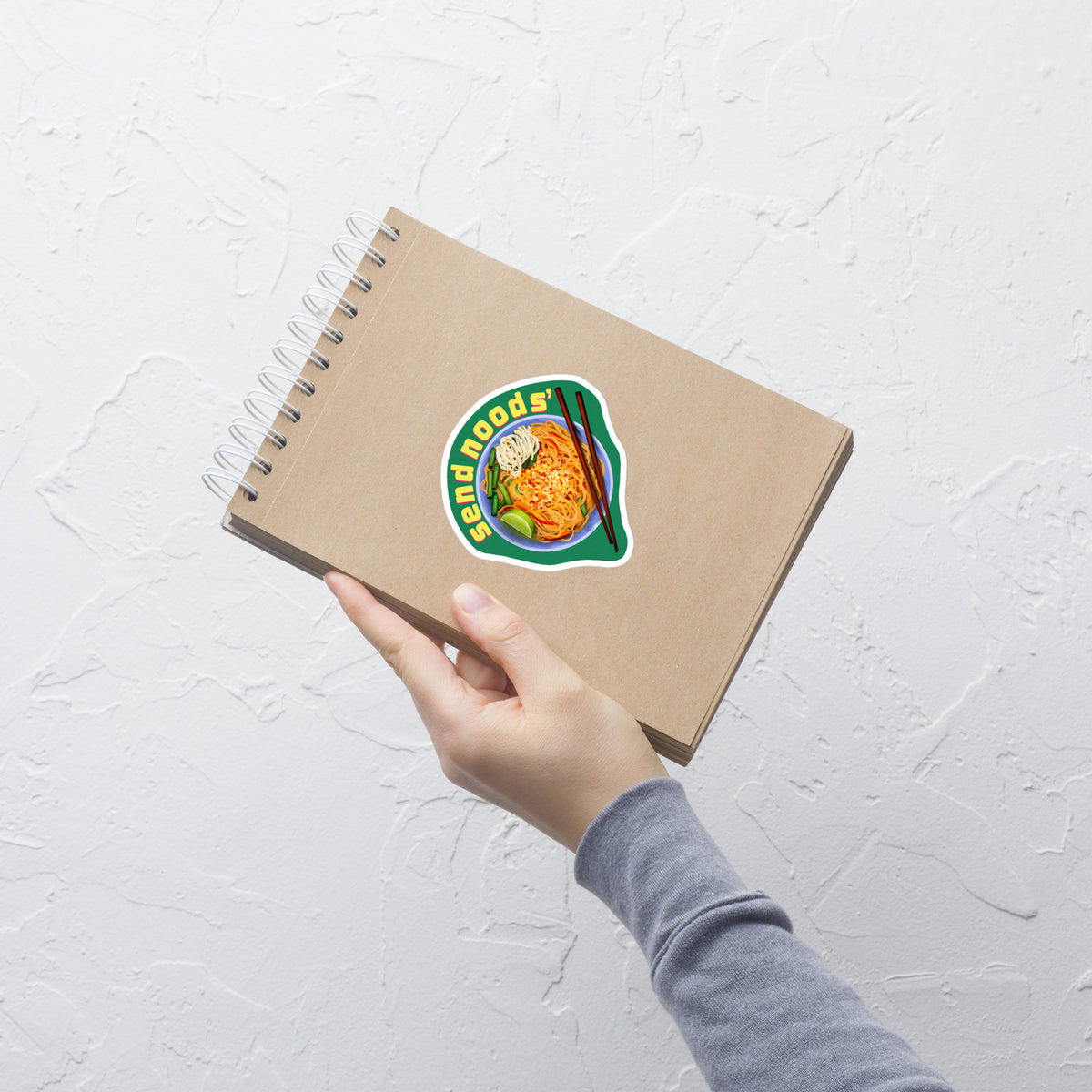 Send Nood's Vinyl Sticker