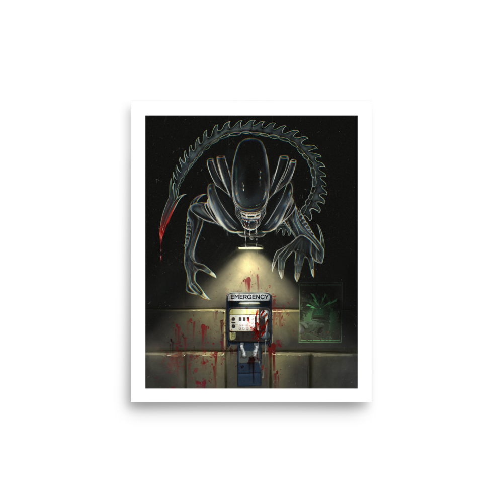 Alien Isolation Save Station Print (Semi-Gloss)