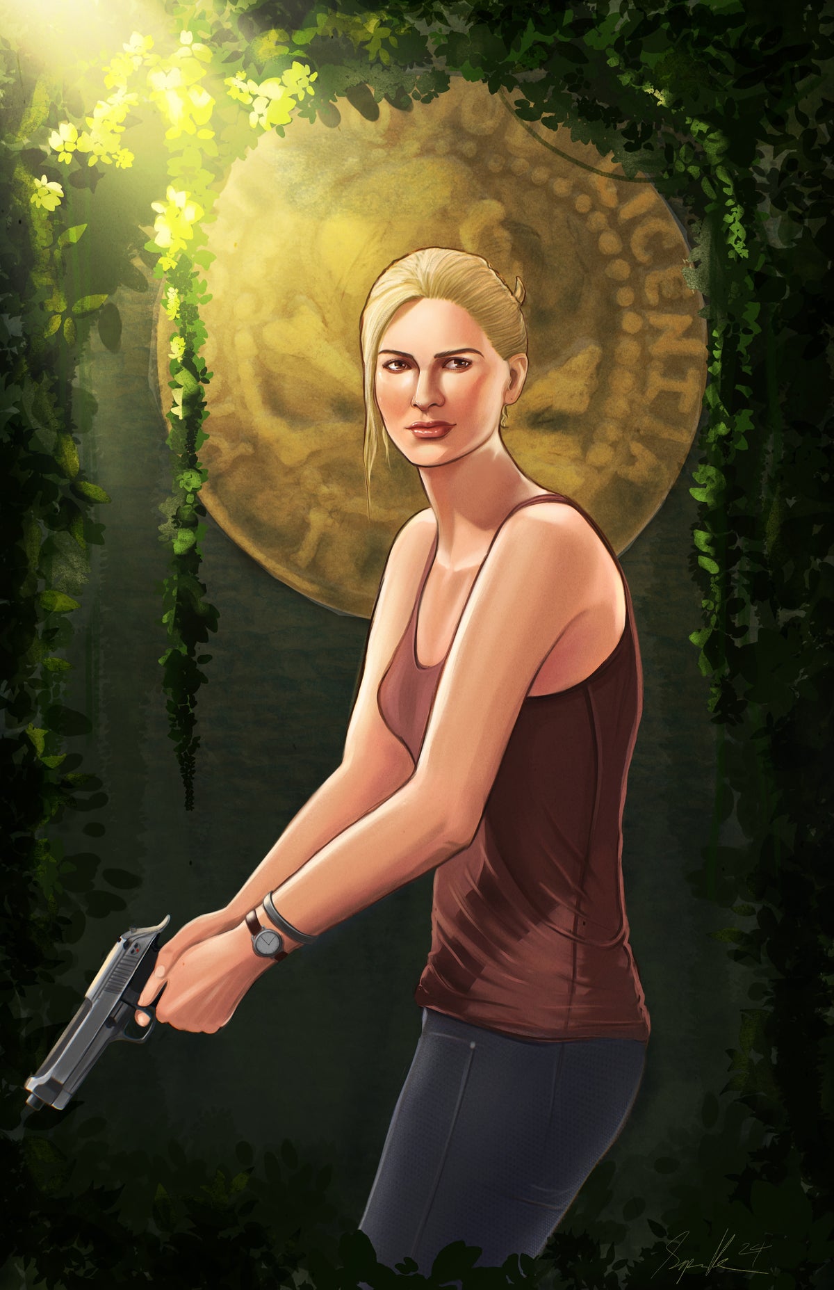 Elena Fisher Uncharted Print (Semi-Gloss)