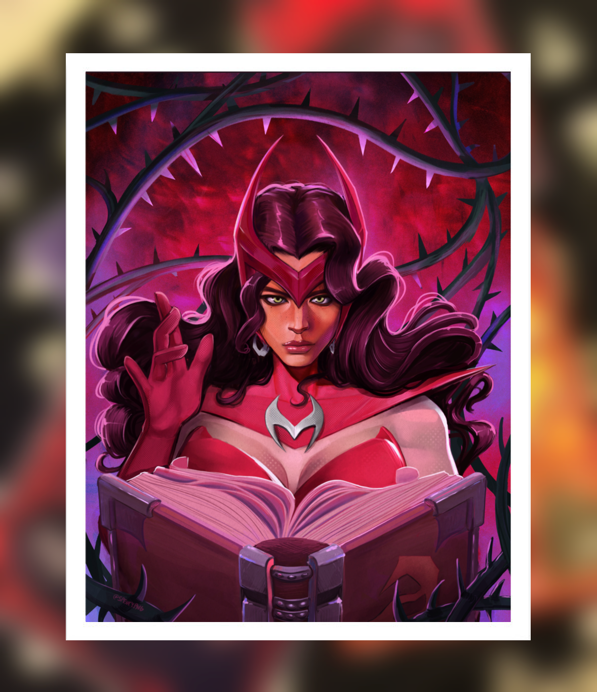 Witch of the Evil Eye Print (Matte)