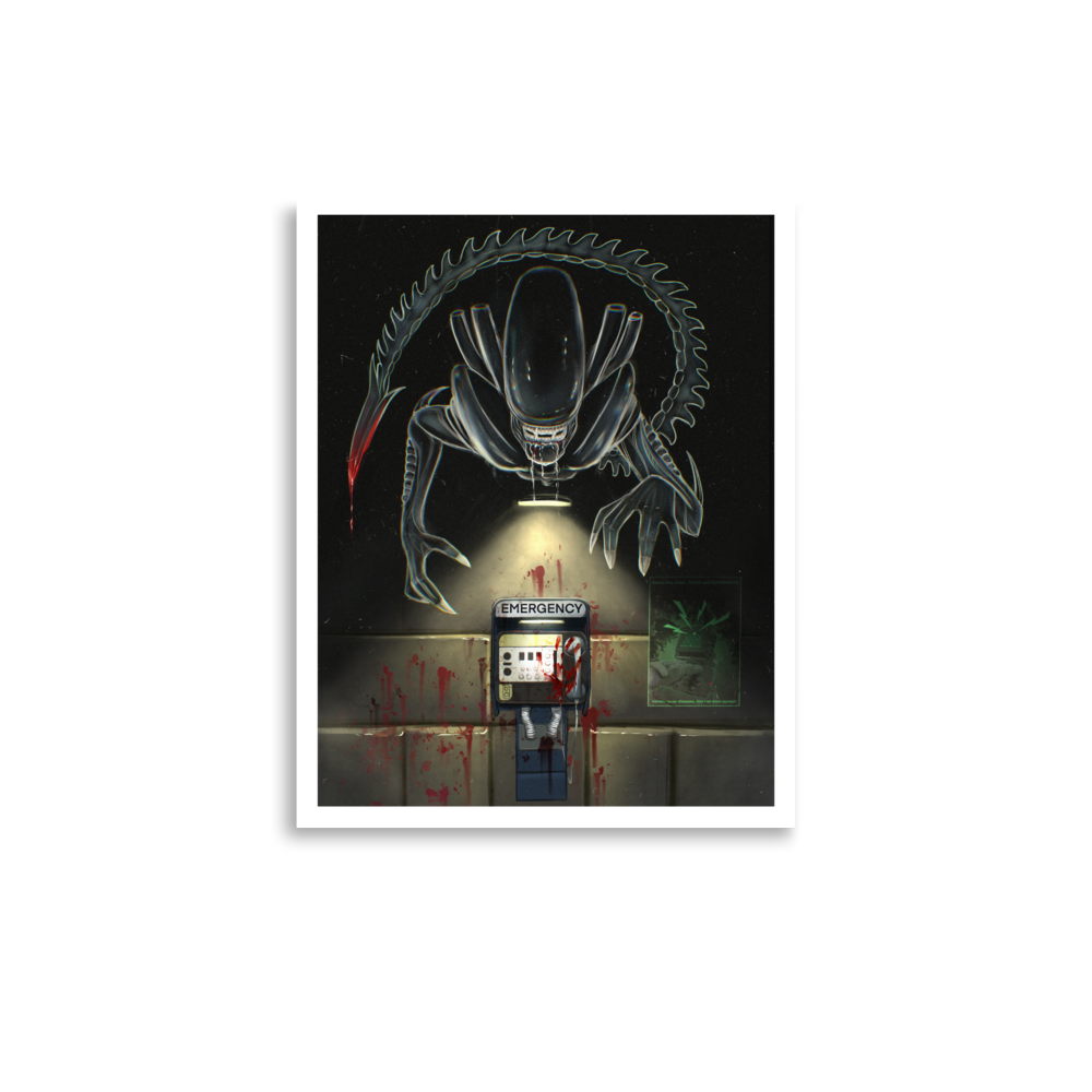 Alien Isolation Save Station Print (Semi-Gloss)